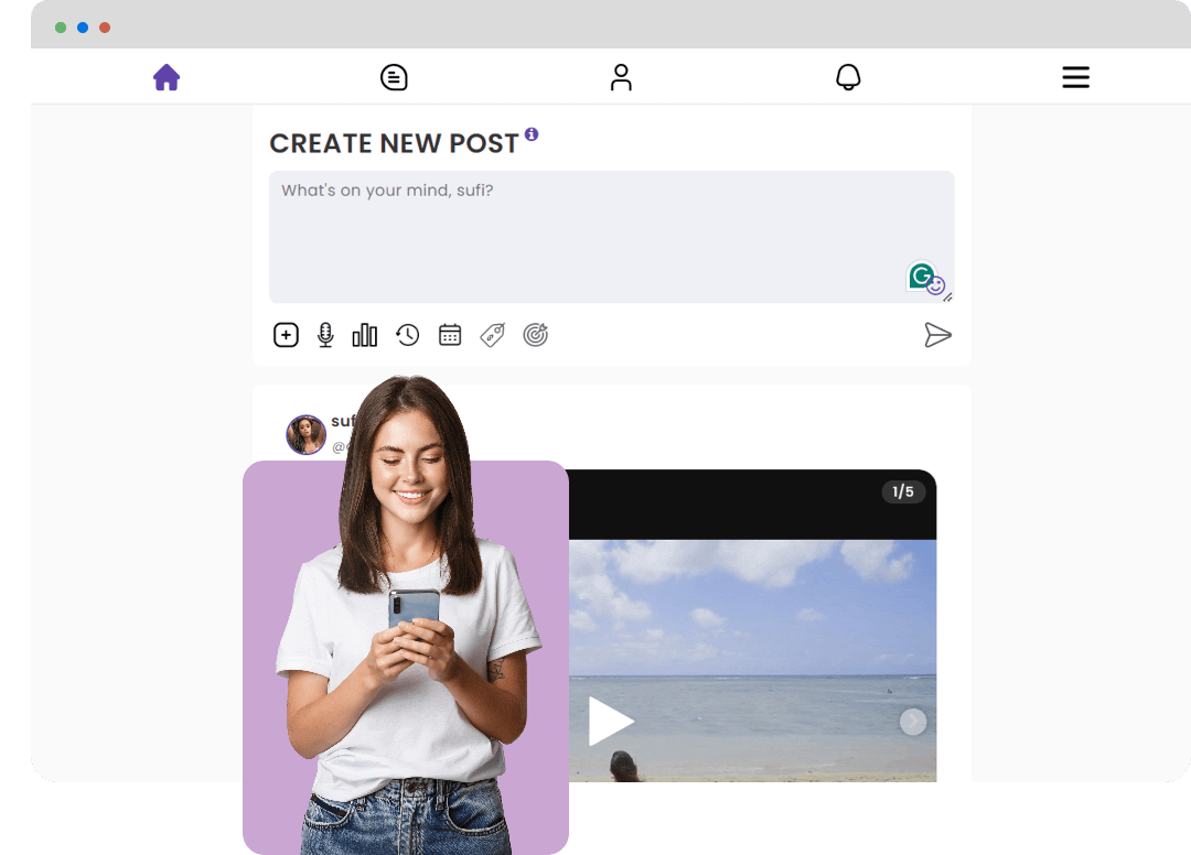 online content creation platform for influencers